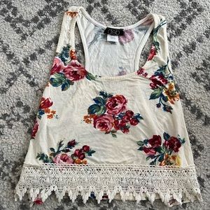 Deb’s Floral Crop Top